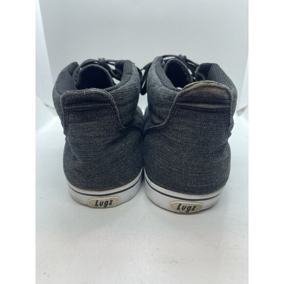 Lugz Strider Chukka Ankle Boots Dark Gray Denim Men's Shoes Size 13 Sneakers - Picture 4 of 8